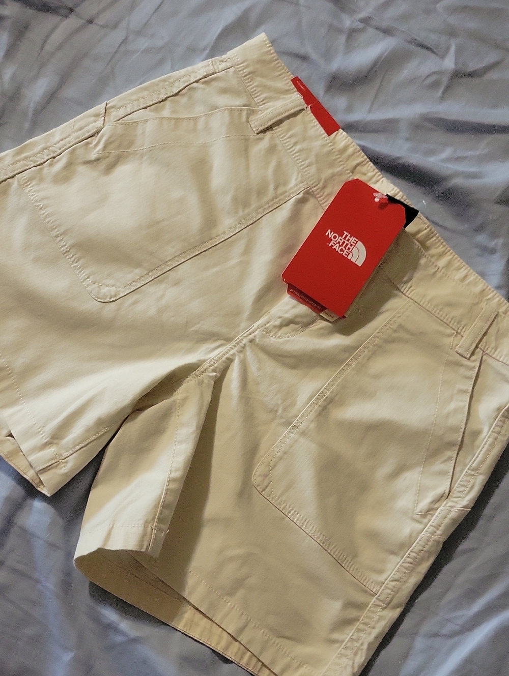 The North Face Beige Flat Front Women's Shorts